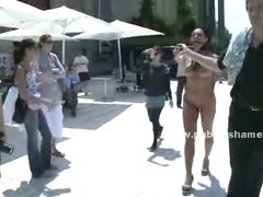 Breasty hot babe with slim body and sexy ass abused and used in wicked public sex with deepthroat