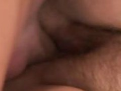 Fat brunette granny bitch acquires her hairy pussy fucked hard!