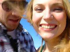 Stunning Russian blond cutie Nataly Von