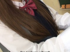 Wicked Ria Sakurai gets gangbanged after classes