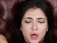 Chick chills with stepsister who acquires it on with girl's asshole