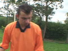 After football practice suck and fuck by gay lads