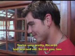 Hawt fucking with teen golden-haired Ladyboy
