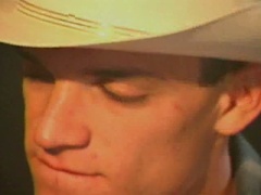 Homo cowboy blowjobs and arse pounding